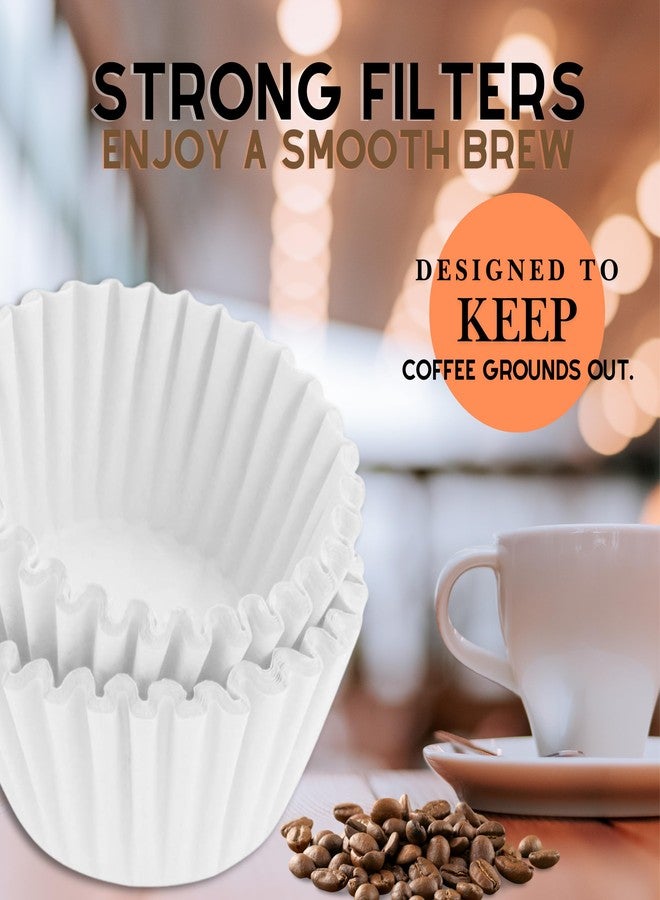 PR1M3 Large Coffee Filters, 12 Cup Premium Disposable Coffee Filters, 9 3/4” x 4 1/4” Inch Size, Tall-Sided Design, Compatible with Bunn Commercial & Large Brewers, No Ground Overflow, 500 Count Pack. - Image 2